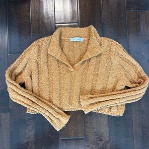 Fox & Gray Cropped Sweater